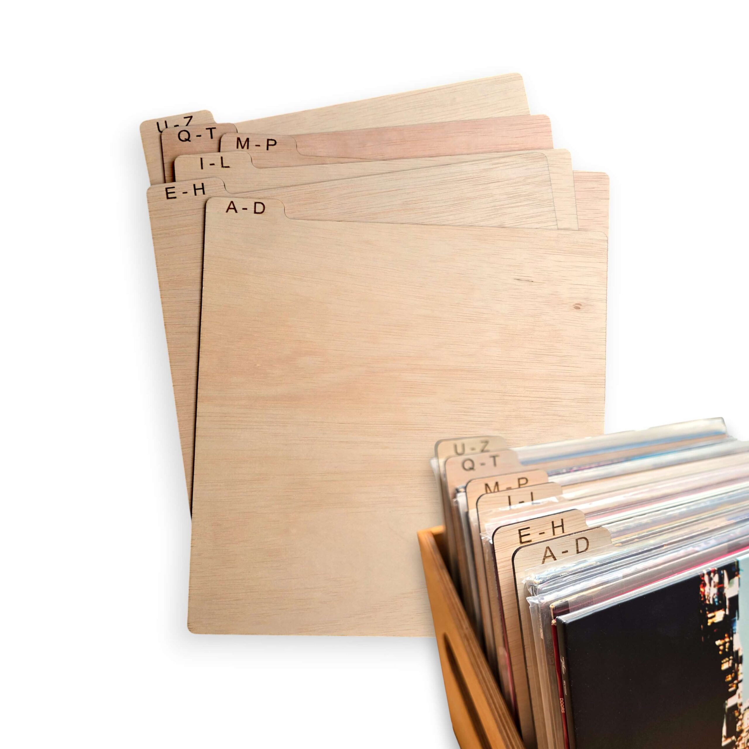 Vinyl organizer set