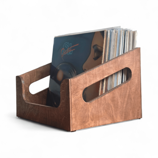 Vinyl platen bak donkerbruin Auditoon - Afbeelding 3